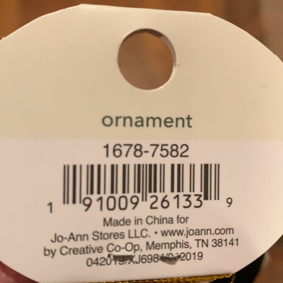 HANDMADE HOLIDAY ORNAMENTS- CUTE LITTLE CHIMP. 🎄🆕 - Picture 7 of 9